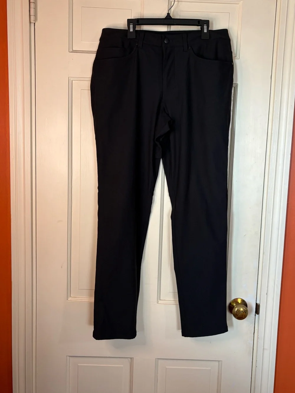 Lululemon ABC Classic Fit Trouser Warpstreme Mens Size 32x30 Black